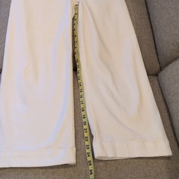 Maeve The Colette Women's White Wide-Leg Pants 28 - Picture 4 of 11